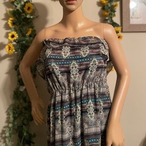 large floral one piece summer dress 👗